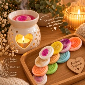 Fondant parfumé poudre de riz