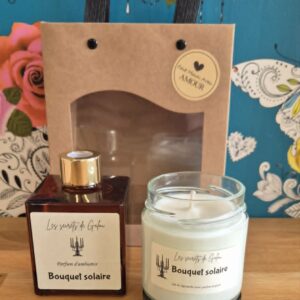 Coffret bouquet solaire