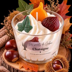 Bougie gourmande chataîgne